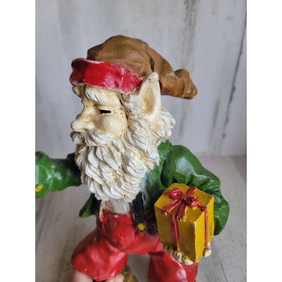 Santa's helper toymaker Hammer tool gift elf Xmas figure - Picture 6 of 12